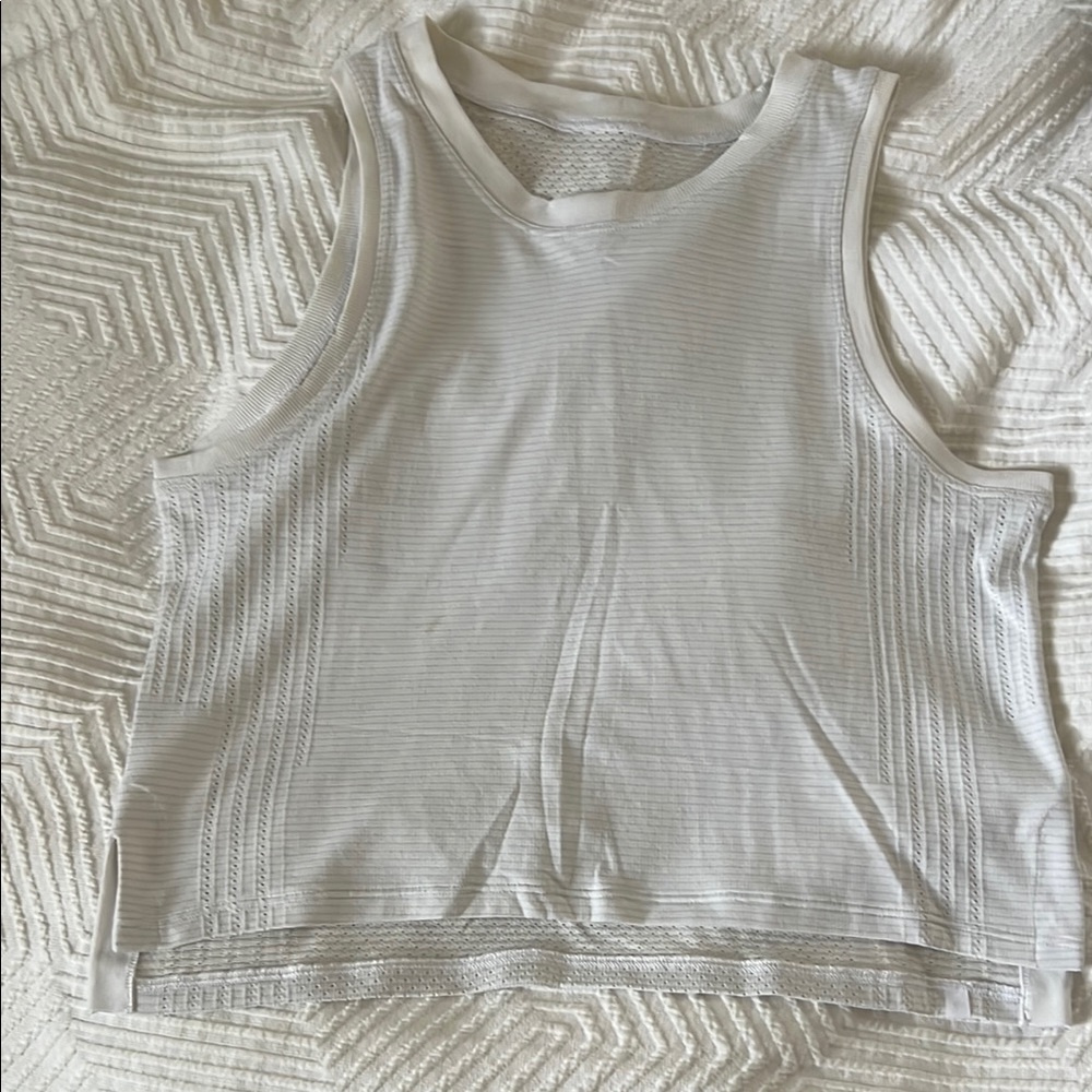 Lululemon White Tank